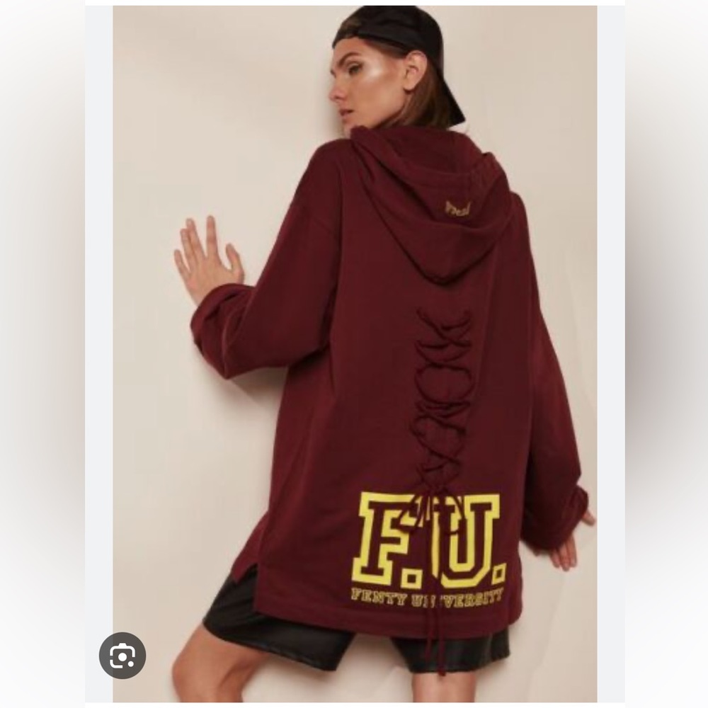 Fenty X Puma by Rihanna F.U. Oversized Sweatshirt Size 0.